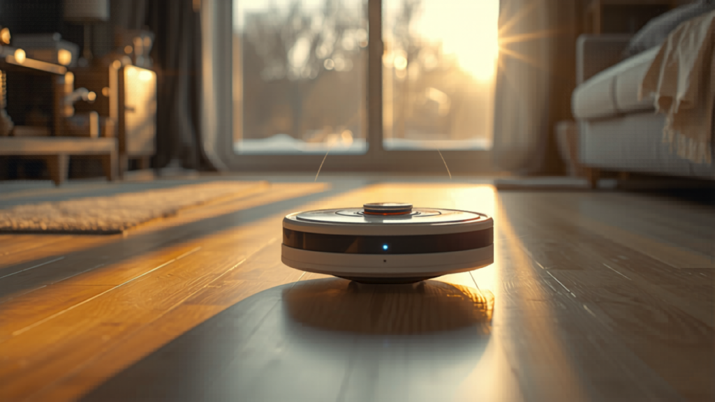 Aspirateur robot navigation LiDAR à moins de 500 $ au Canada — nettoyage autonome plancher bois franc