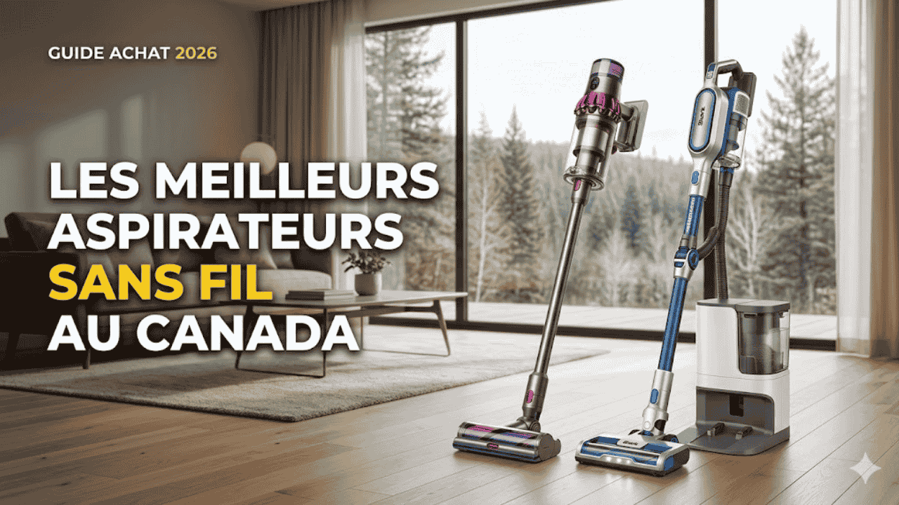 Meilleur aspirateur sans fil au Canada : Guide honnête pour faire le bon choix 2026